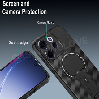Ốp Điện Thoại Cho Oppo Reno15 F Reno 15 F FS Pro Max 15F 15FS 12 13 14 Pro 5G 4G 2026 Giá Đỡ Da Từ Tính Vỏ Điện Thoại Chống Sốc Ốp Lưng Cứng