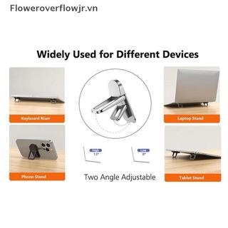 FJR 2 Chiếc Laptop Đứng Có Thể Gập Lại Vô Hình Laptop Riser Cho MacBook Notebook Làm Mát Giá Đỡ HOT