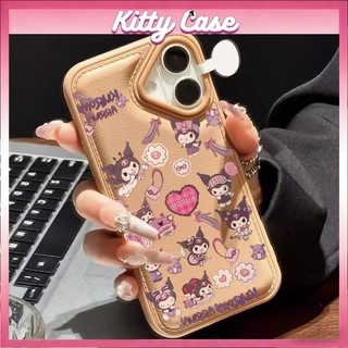 Ốp lưng iPhone 11/12/13/XR/14/15/16/17/7/XR Pro Max Plus cấu trúc khí nang họa tiết hình ảnh mèo hoạt hình quanh viền