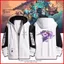 GC1 GIÁ TRỊ anime Dây Kéo Áo Khoác Áo Khoác Unisex Dài Tay Top GC1