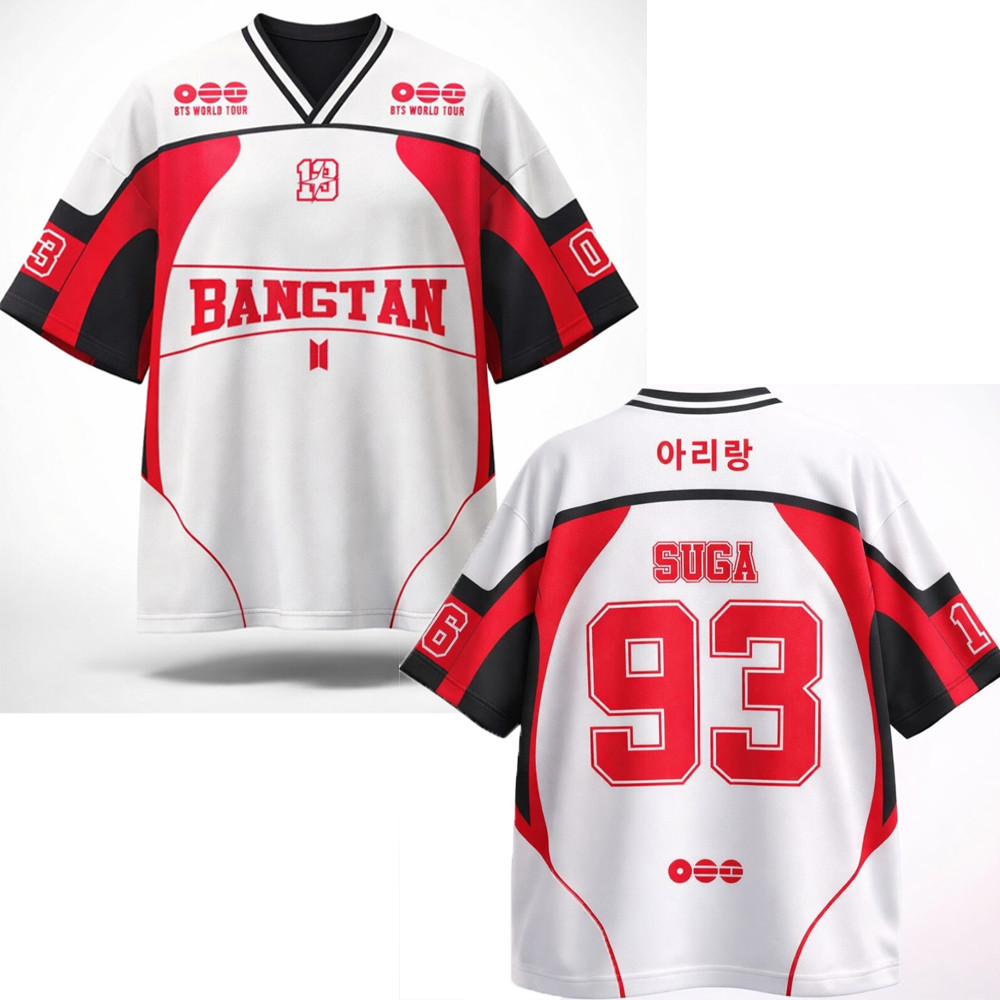 SY3 BTS ARIRANG Áo thun BANTAN BOYS SUGA TAHYUNG áo ngắn tay YS3