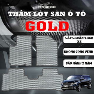 Thảm lót sàn ô tô Kia Sedona TH Accessories cắt chuẩn form xe dễ dàng vệ sinh không ẩm mốc (full bộ có cốp)