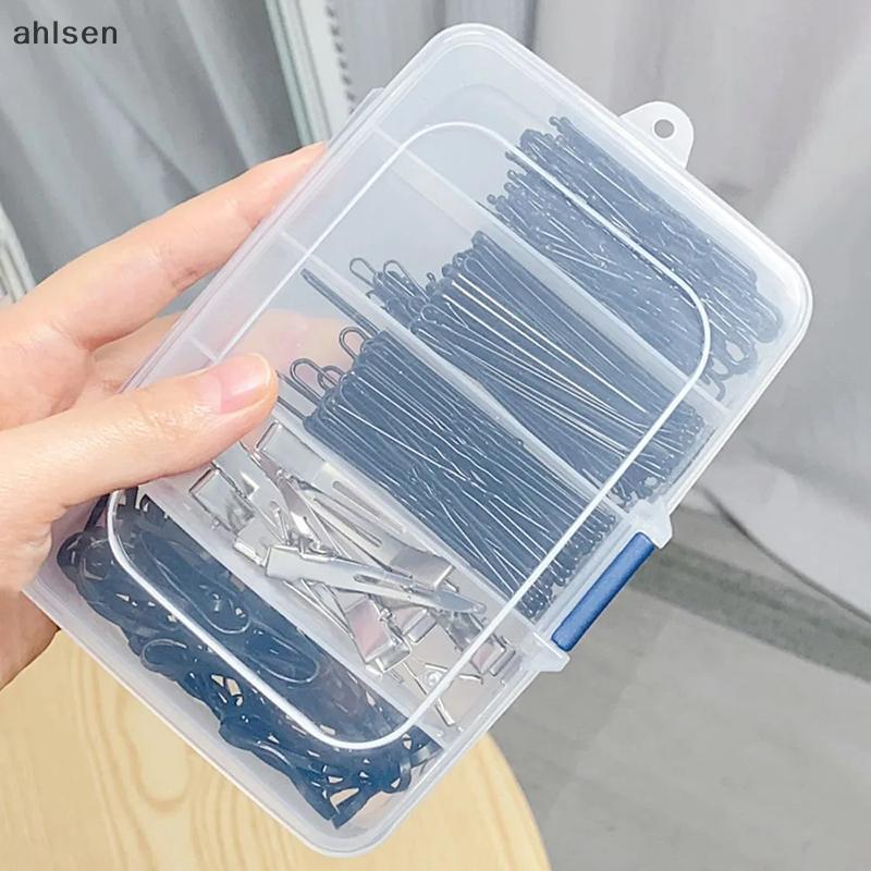 Ahlsen Trong Suốt 5 / 6 Lưới Nhựa Di Động Kẹp Tóc Trang Sức Hộp Bảo Quản Phụ Kiện Người Tổ Chức Hộ Gia Đình Du Lịch Tiếp Liệu Có Chống Bụi PH