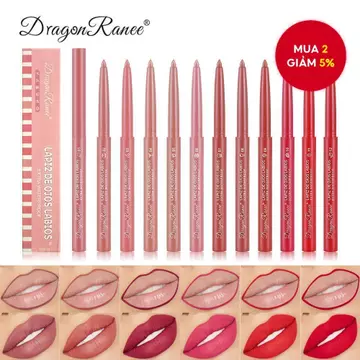 Bút kẻ môi, son môi màu nâu đậm, đỏ, chống nước, lâu trôi, bút kẻ viền môi cho phụ nữ, son môi matte cho người mới bắt đầu, son môi nhung matte, bút kẻ viền môi tự động màu hồng cánh sen, bút kẻ môi c