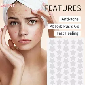 HFSHY Miếng dán che mụn Star Heart Type 200/400 cái - Hỗ trợ giảm mụn và che phủ hoàn hảo