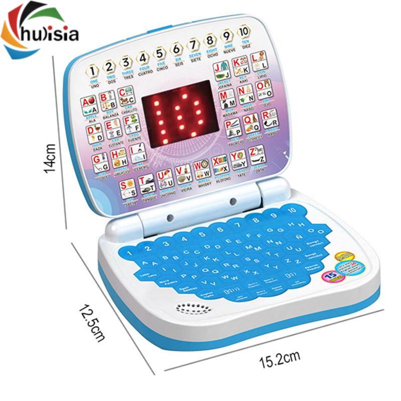 Chulisia Đồ Chơi Học Tập Trẻ Em Laptop Trẻ Em Sáng Tạo Trẻ Em Mô Phỏng Đồ Chơi Máy Tính Notebook