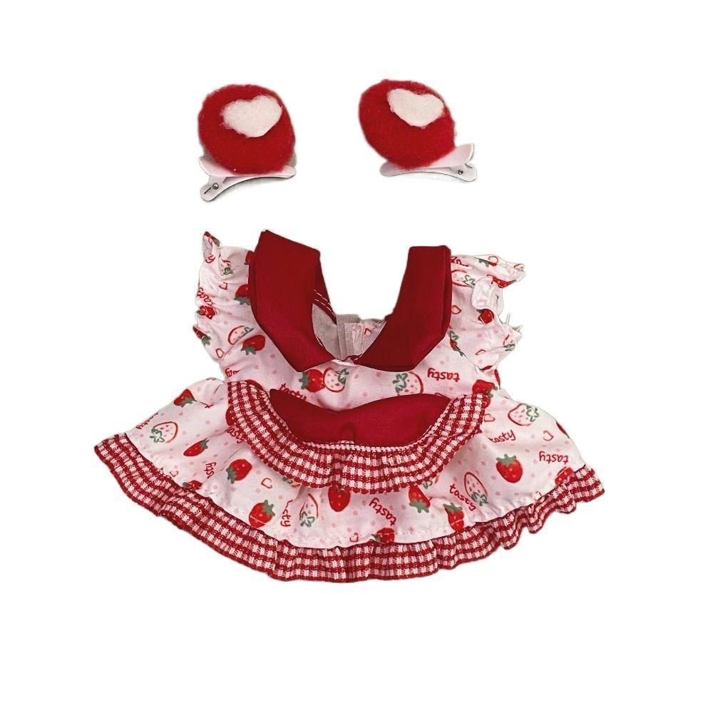 Bộ quần áo búp bê FLAZEA, Váy búp bê BJD 20cm, Phụ kiện búp bê dễ thương Quà tặng Váy công chúa Mini làm bằng tay Đồ chơi trẻ em