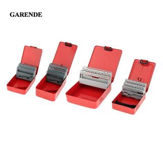 Hộp đựng mũi khoan xoắn Garende Giá đỡ mũi khoan kim loại rỗng Hộp đựng chỉ mục