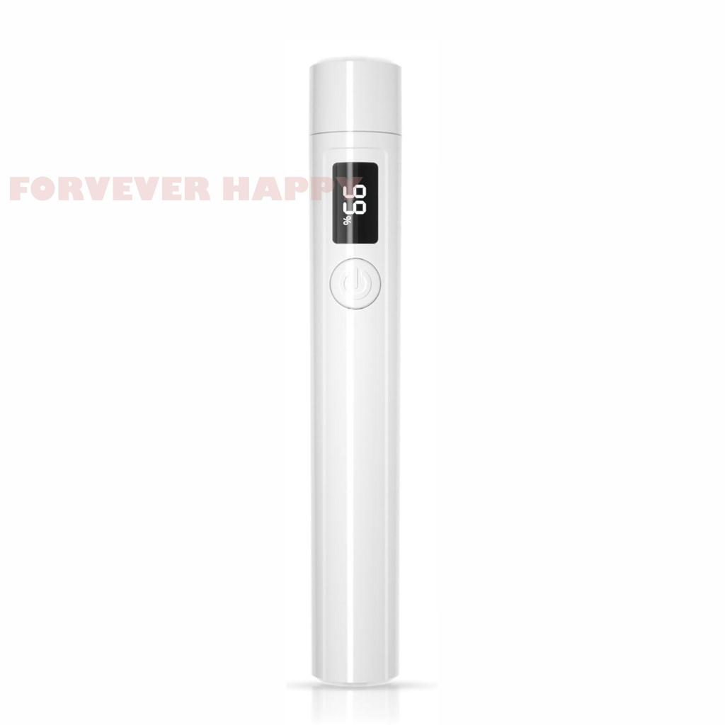 Đèn móng tay UV cầm tay Máy sấy móng tay không đau di động có đầu silicon cho Gel Nail Art Flash Chữa đèn