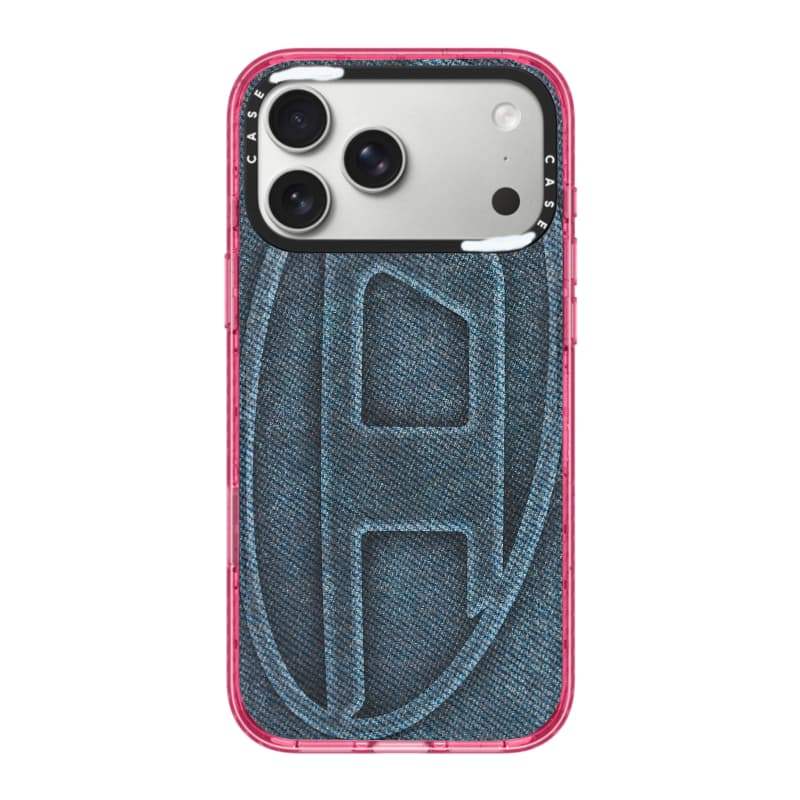 CASECASE X Blue Denim Oval D Case Đen / Sky Blue / Pink Fizz Candy Collection Màu sắc trong suốt cứng hút từ tính Vỏ tác động cho Apple IPhone 13 14 15 16 17Pro Max Plus Có hộp