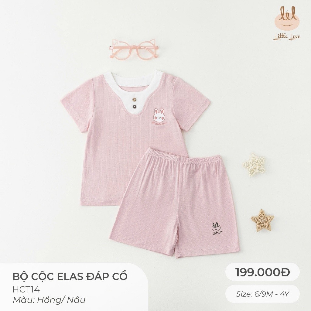 BỘ CỘC VẢI MODAL THÔNG HƠI [ SIÊU MỀM, MÁT, MỊN CO DÃN VÀ THẤM HÚT ] SZ 6M -4Y (HCT14)