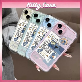 Ốp lưng 2 trong 1 viền rời cho iPhone 17/16/15/14/13/12/11 Pro Max Plus chất liệu TPU mềm mại, nhiều màu sắc hoạt hình