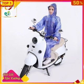 Áo mưa chấm bi PVC siêu bền chống thấm - Sản phẩm cao cấp bạn cần uminshop