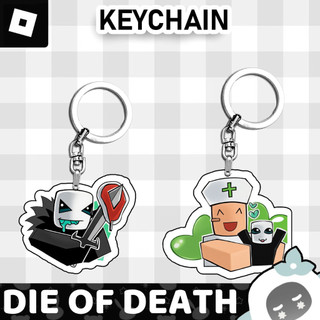 Ganci / Gantungan Kunci Akrilik ROBLOX DIE OF DEATH