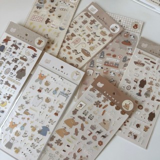 Sticker Nhật Ranmyu & Lazy Home chất PET