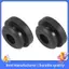 2 Bộ Tản Nhiệt Lắp Ráp Trên Cách Nhiệt Gắn Cao Su Bushing Đen Phù Hợp Cho Accord 74173-SJ4-000