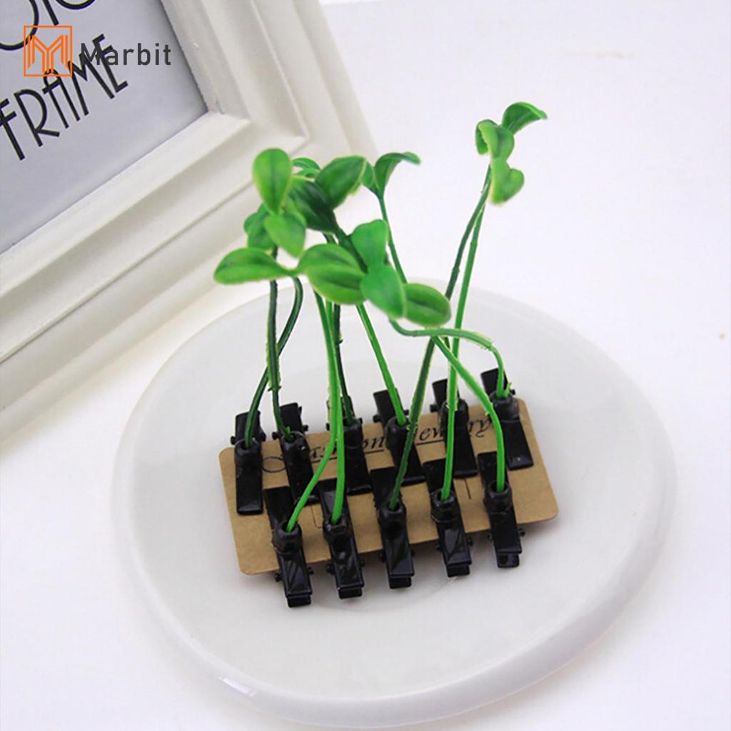 [Mar-T] 4 Kẹp Cỏ Vui Nhộn Unisex Thời Trang Nấm Hoa Đáng Yêu