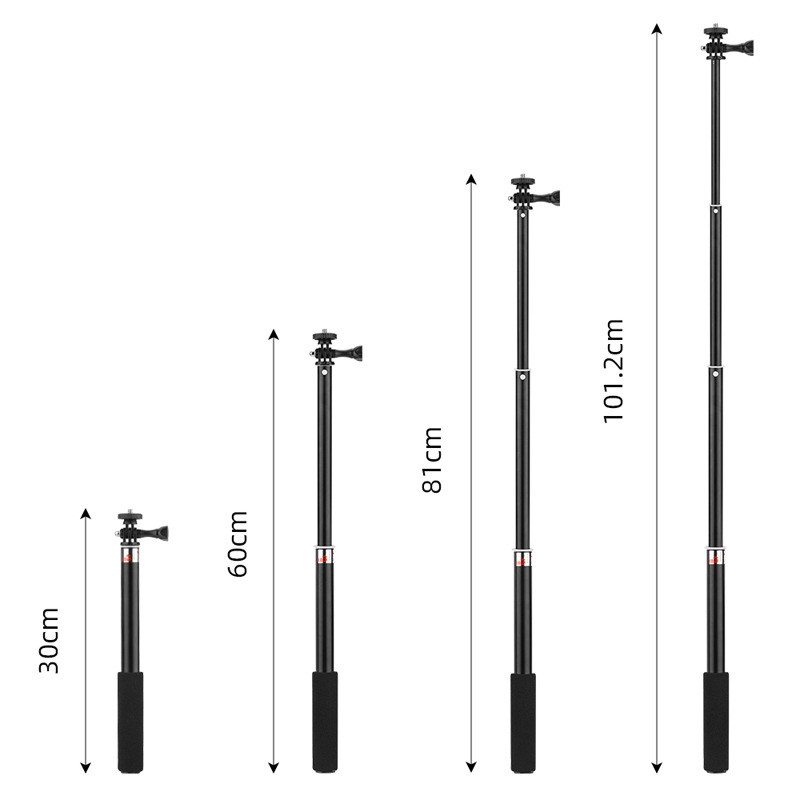 Thích hợp cho DJI OSMO POCKET 3 Selfie Stick Gimbal Camera Nối Dài Thanh Phụ Kiện