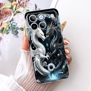 Cool Cover Cho Honor Win 5G Case AAP-AN00 Phim Hoạt Hình Rồng Sư Tử Sói Trong Suốt Silicon Mềm Vỏ Bảo Vệ Cho Honor Win Vỏ Điện Thoại