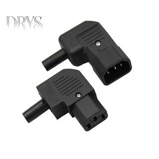 (TFT) AC Power Soet 90 Độ Khuỷu Tay Bên 10A Pin Loại Cắm Soet Nam Nữ Mông Khớp Không Hàn Ba Lỗ Mông Khớp MỚI
