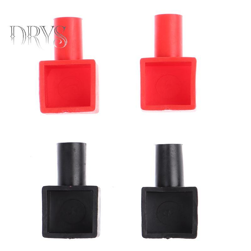 (TFT) 4 Cái / bộ Đa Năng Vuông Xe Máy Pin Thiết Bị Đầu Cuối Vỏ Cao Su MỚI