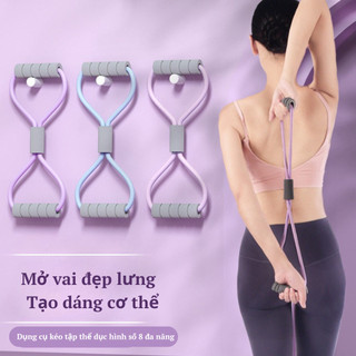 Dây Tập Thể Dục Buna Hình Số 8, Dây Kháng Lực Tập Luyện Toàn Thân Tại Nhà