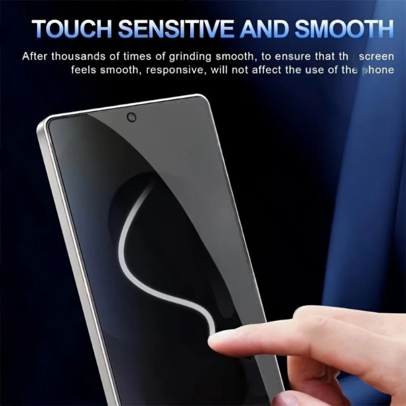 2 Chiếc Trong Suốt Cạnh Đen Kính Phim Cho Xiaomi 17 Ultra Pro Max HD Bảo Vệ Màn Hình Điện Thoại Cho Xiaomi 17Ultra 17ProMax 17Pro 17 Chống Gián Điệp Cạnh Đen Kính Cường Lực Phim