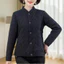 Bà cotton đệm áo khoác lót quần áo mùa đông nhẹ ấm áp cho người cao tuổi từ chất liệu nhung lụa và cotton