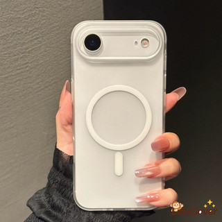 Ốp Từ Tính Siêu Mỏng Ice Mist Cho iPhone X XR XS Max 7 8 Plus SE 2020 2022 Vỏ Nhẹ Màu Kẹo Dễ Thương Doanh Nghiệp Đơn Giản Mờ Chống Mồ Hôi Vỏ Cứng PC Chống Sốc