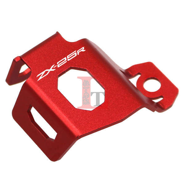 Nắp bình dầu sau sửa đổi ZX4R ZX4RR thích hợp cho Kawasaki ZX25R nắp bảo vệ bơm bình dầu sau hợp kim nhôm ZX25R