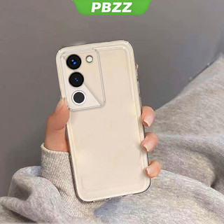 Ốp Lưng Cho VIVO V27 5G VIVO V27E VIVO Y100 VIVO V29E VIVO V29 5G Vỏ Điện Thoại Vỏ Mềm Silicon Chống Sốc Trong Suốt Thiết Kế Mới Thẩm Mỹ Chó Dễ Thương Có Giá Đỡ Cho Gương TKXGDQZJ01