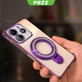Ốp Lưng Cho redmi Note 14 pro 5g 14 4g Note 14S 2024 Vỏ Điện Thoại Vỏ Mềm Silicon Chống Sốc Thiết Kế Mới Thẩm Mỹ Trong Suốt Lấp Lánh Có Giá Đỡ SJYDZJ01