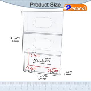 Hộp đựng găng tay treo tường bền bỉ PETG Hộp đựng đồ trong suốt Dễ dàng truy cập cho phòng thí nghiệm phòng khám