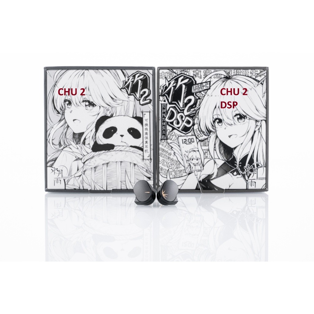 Tai nghe dây chính hãng Moondrop Chu 2 DSP Type-C | có mic | Thiết kế độc đáo | VDSF Target Response-Chu 2 KHÔNG MIC 3.5 | BigBuy360 - bigbuy360.vn