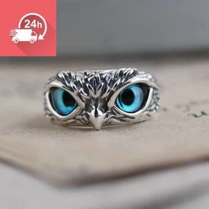 Nhẫn bạc cổ điển cho nam và nữ với màu sắc bền lâu