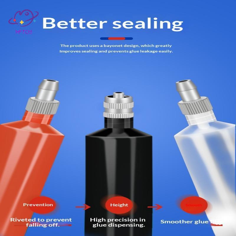 HFTOY Pha Chế Keo Subpaaging Thùng Luer Lo Adapter Lắp Đầu Nối Khícheal Các Bộ Phận Chất Liệu Kim Loại ~
