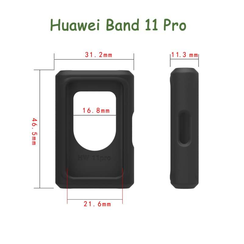 Ốp lưng Huawei BAND 11 Pro Vỏ bảo vệ silicon mềm cho vỏ đồng hồ thông minh Vỏ mềm cho phụ kiện đồng hồ Huawei Band11 11Pro
