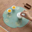 Đế Lót Trà Đạo Chống Thấm Nước Thảm Trải Bàn Trà Dệt Gấm Thêu Hoa Văn Zen Cao Cấp Decor Không Gian Trà Đạo (33x33cm)