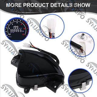 Dành cho YAMAHA Mio Soul Đồng hồ đo tốc độ kỹ thuật số Đồng hồ LED Đồng hồ tốc độ ASSY Đồng hồ đo tốc độ Máy đo tốc độ
