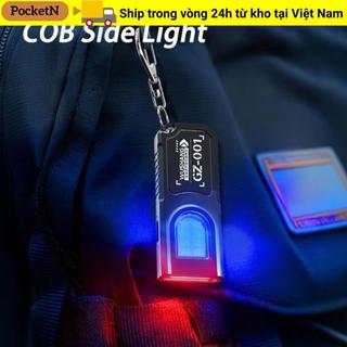 Đèn pin POCKETN đa chức năng COB, sạc lại bằng USB, tiện lợi cho sử dụng hàng ngày và mang theo.