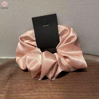 <![PCW-T] Dây buộc tóc satin ruột lớn, thiết kế nơ to thời trang