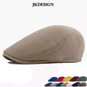 JKDESIGN Mũ Họa sĩ Anh Newsboy, Điều Chỉnh Độ Đàn Hồi, Thoáng Khí, Phong Cách Hip Hop, Dễ Thích Hợp Unisex