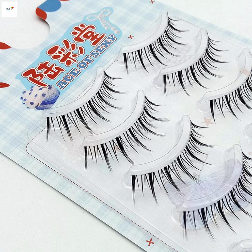 Lông mi Full Strip Natural Look - Phần mở rộng lông mi trong suốt để trang điểm
