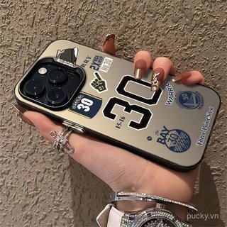 Ốp điện thoại Warrior No. 30 Bóng Rổ Thể Thao Thích Hợp Cho iPhone 13promax 13 14 15 16 promax 16pro xr xsmax 17promax 11pro 12pro 14promax Vỏ Bảo Vệ Chống Sốc