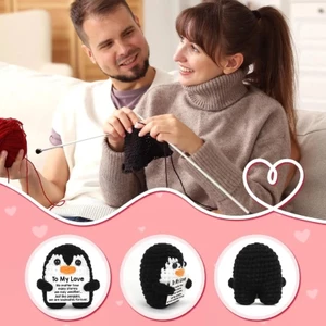 Búp bê Yoo Penguins Handmade cho lễ kỷ niệm ô tô Sinh nhật Người bạn đồng hành cảm xúc