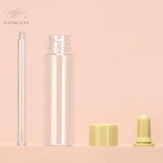 [hatheaven] Bộ 7 Chai Nhỏ Giọt Mini Di Động Có Thể Đổ Lại 1 / 2 / 3 / 5ml Lọ Thủy Tinh Màu Macaron Trống Có Thể Tái Sử Dụng Hộp Đựng DIY Đẹp