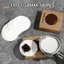 Giấy lọc cà phê TRTR 51mm 53mm 58mm Tròn dùng một lần Giấy lọc nước thứ cấp Espresso Portafilter Phụ kiện Barista Dụng cụ VN
