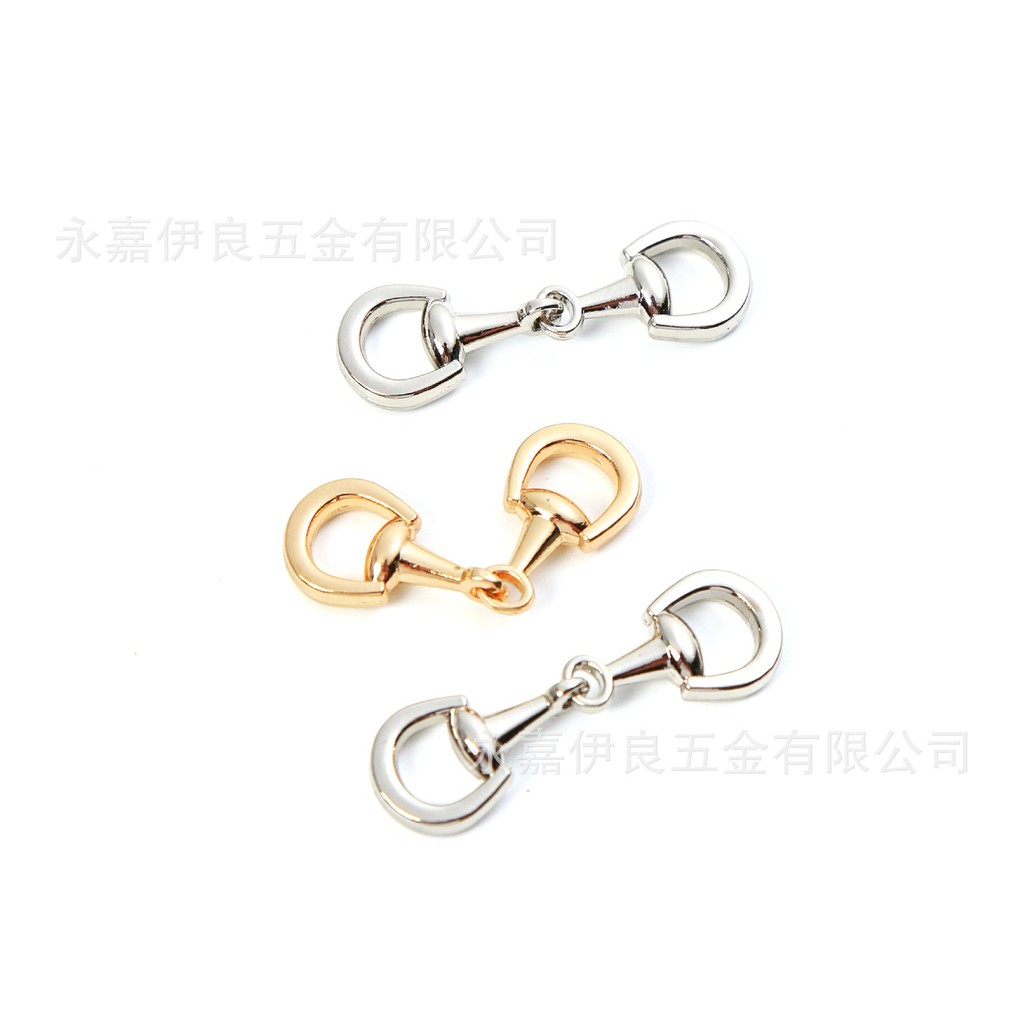 Đồ Bơi Quần Lót Dây Xích Kim Loại Giày Đậu Hà Lan Trang Trí Khóa Giày Dây Xích Phụ Kiện Kết Nối Khóa Túi Dây Xích Phụ Kiện Nút 26.3.30