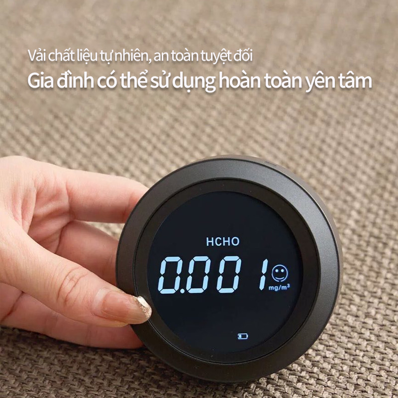 Thảm Bếp Vải Lanh Cao Cấp Bộ 2 Tấm - Thấm Nước Siêu Tốc, Chống Dầu & Trơn Trượt, Dễ Vệ Sinh, Decor Sàn Nhà