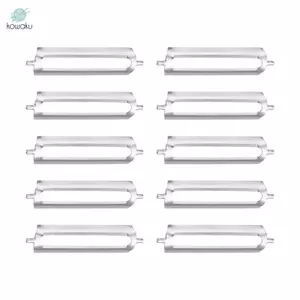 10 lưỡi dao thay thế cho dụng cụ gọt vỏ nhà bếp, thép không gỉ 5,6cm cho rau củ và trái cây